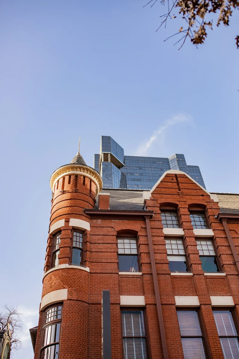 Historic commercial architecture in Texas